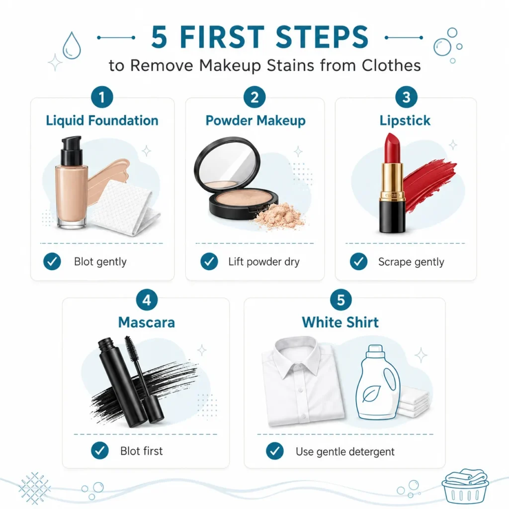 how to get makeup off silk dress How to Remove Makeup Stains from Clothes